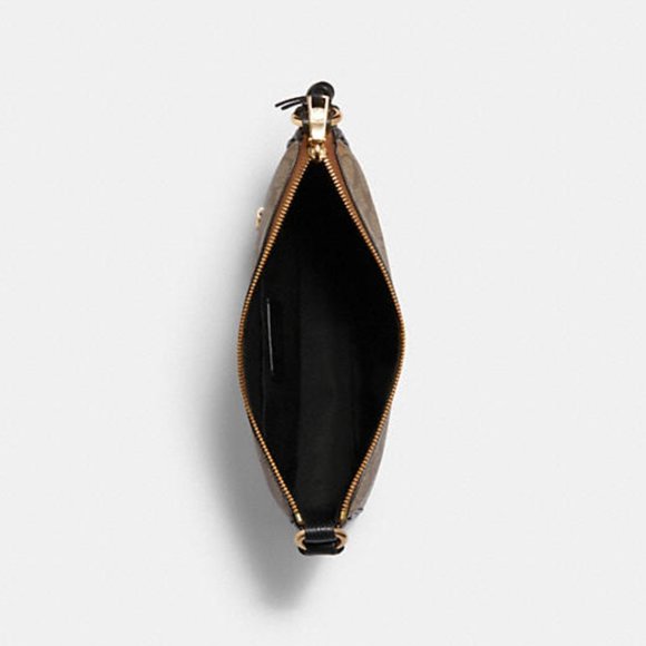 Signature Canvas Crossbody File Bag - Picture 3 of 8